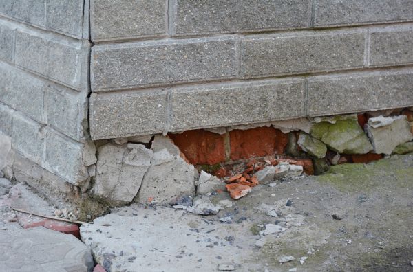 Foundation Settlement Repair in De Pere